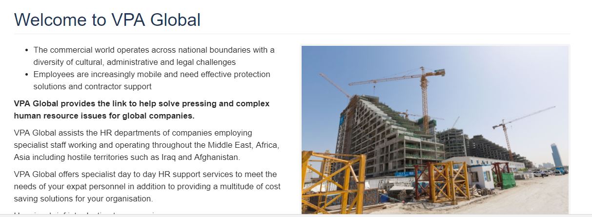 VPA Home Page