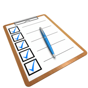 content checklist